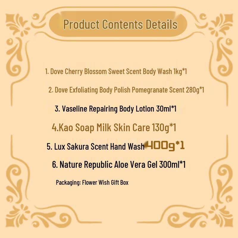 Dove Blossom Wish Bath & Body Care Set