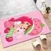 1pc Princess Strawberry (13) Design Printed Area Rug Carpet for Bedroom Living Room Home Decor Rugs Mat Non Slip Mat Rug for Bedside