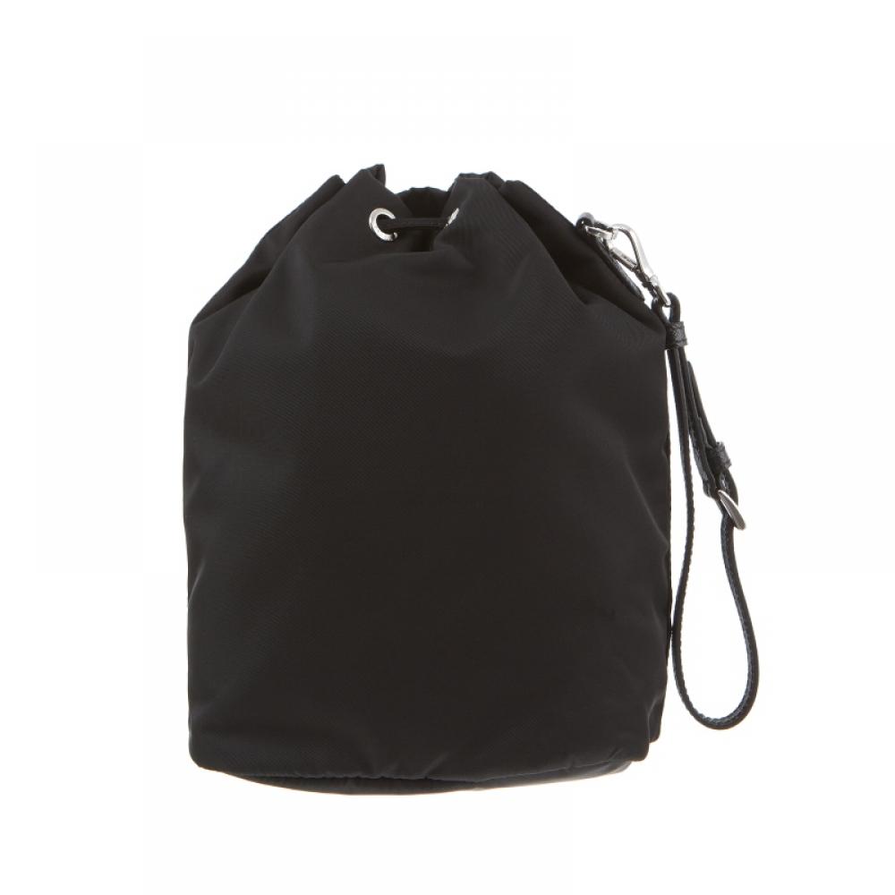 Prada Re Nylon Dreieck Logo Eimerbeutel Tasche 1ns369 R067 F0002