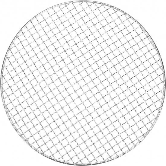 Cooling Rack, 8" Round Stainless Steel Baking Rack for BBQ/Cooking/Roasting/Grilling/Steaming/Drying, Wire Cooling Rack for Baking [Silver]