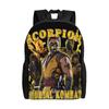 Mortal Kombat Scorpion MK Backpack for Men Women Teenage Student Daypack Laptop Computer Canvas Bags Durable