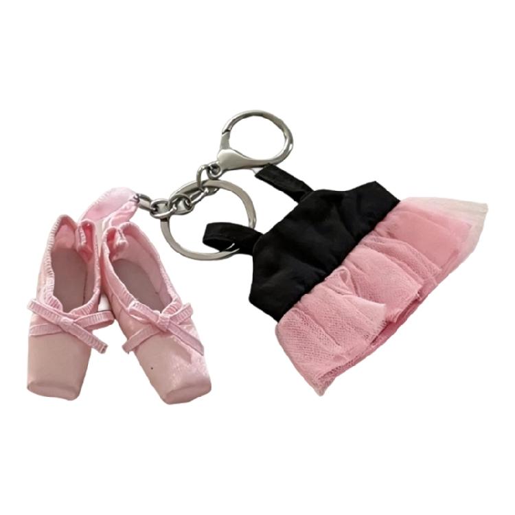 Elegant Ballet Inspired Keychain Decorative Accent Bag Pendant Fashion Bag Charm Key Holder For Handbags And Backpacks 1