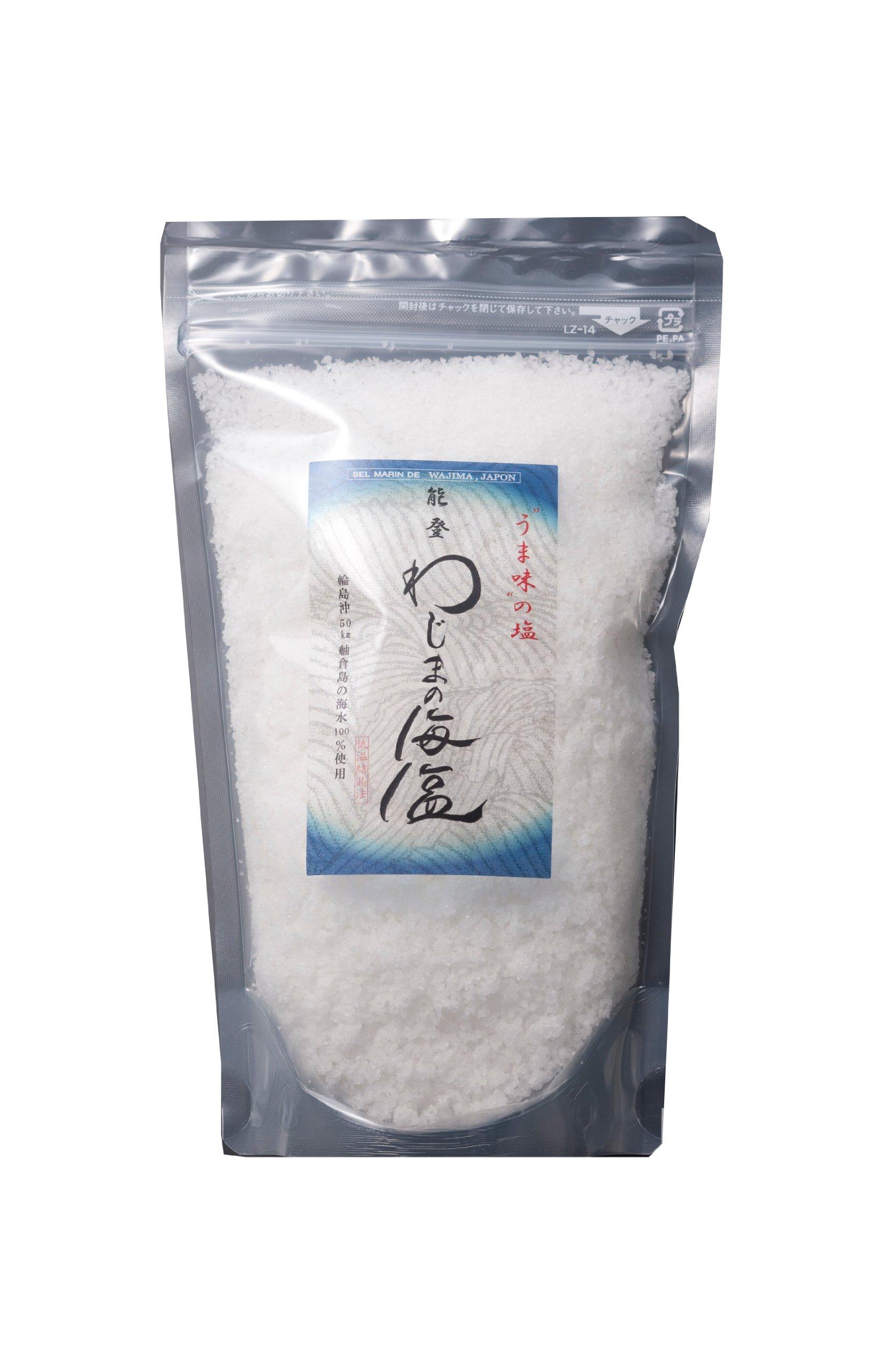 

Морская соль Noto Wajima 500 г упаковка