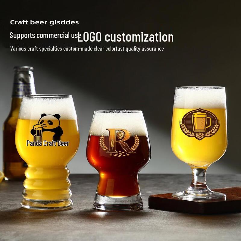 Stylish Glass Craft Beer Mugs