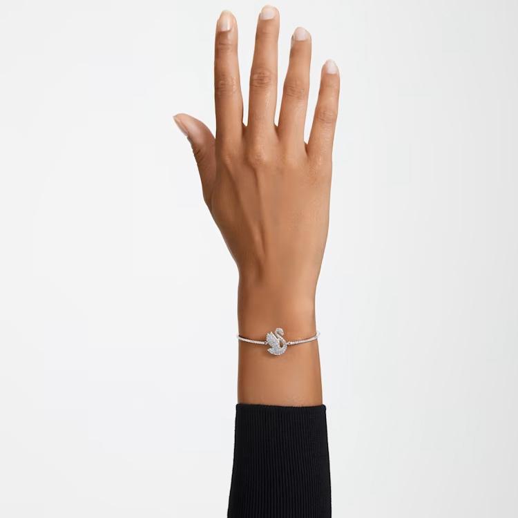 Swarovski Logo Charm Bracelet