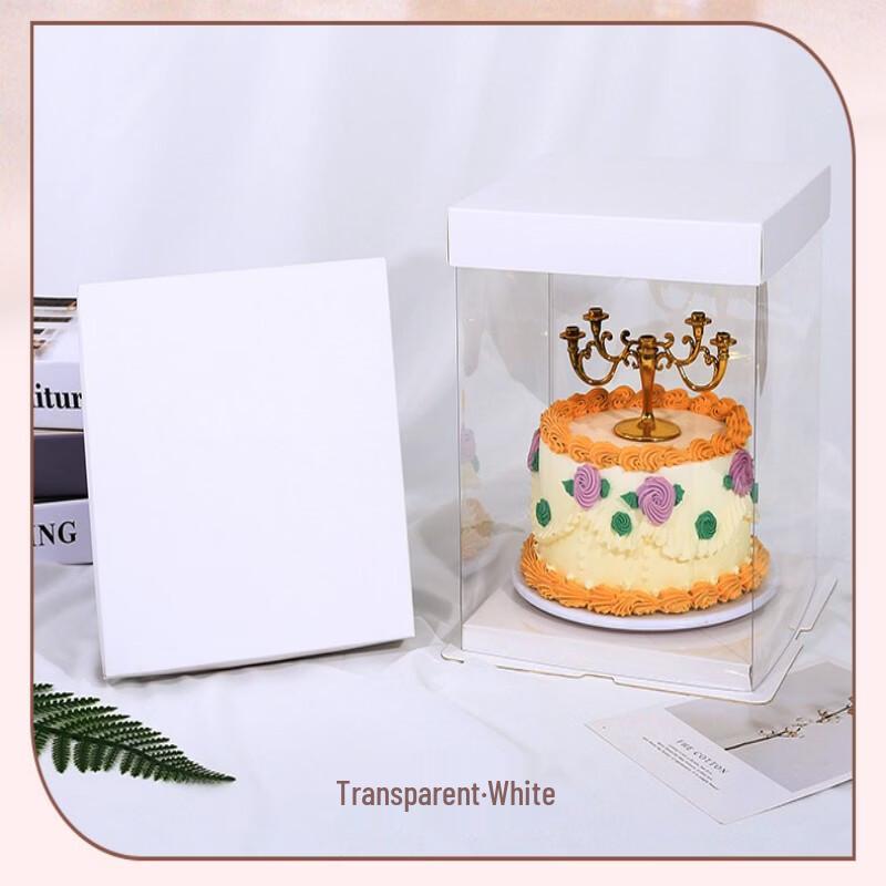 Прозрачные коробки для упаковки тортов и подарков