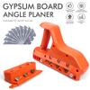 Plasterboard Quick Cutter Gypsum Board Hand Plane Drywall Edge Chamfer Woodworking Cutting Tool 45 ° 60 ° Trimmer Hand Tool