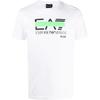 Ss21 Ea7 Printed Cotton Short Sleeve T-Shirt Men Tops White 3KPT32-PJ7CZ-1100