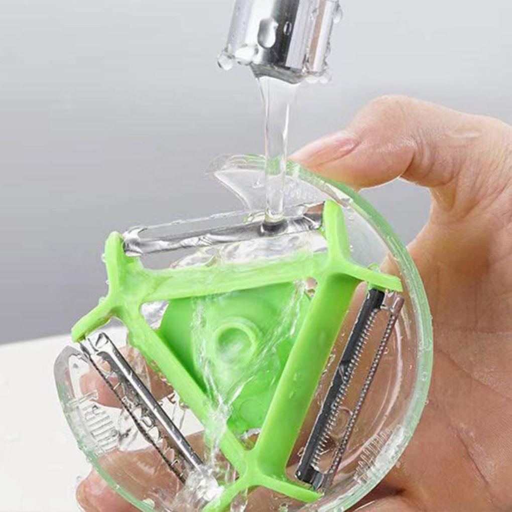 Fruit 3-in-1 Stainless Rotary Handle Kitchen Shredder