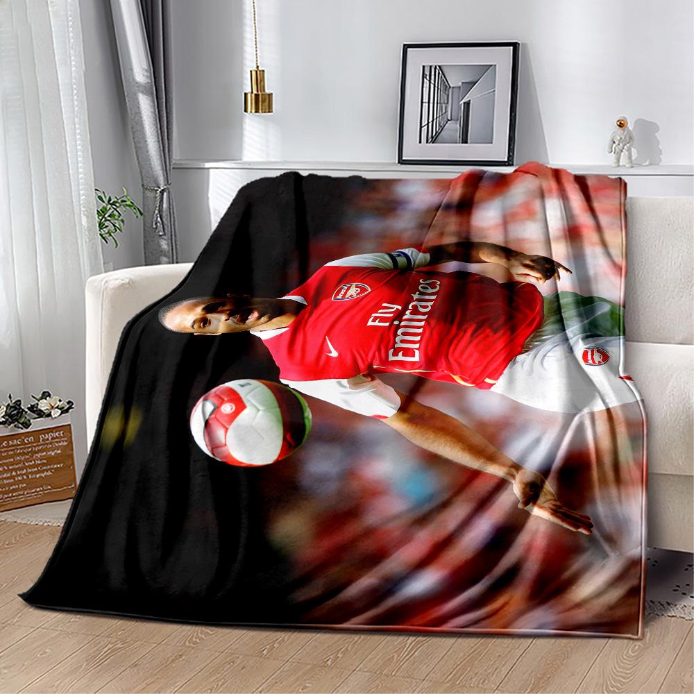 Barcelona's Messi Action Blanket Comfortable Great for Sofa Picnics Office for All Occasions Modern Style Gifts For Family Or Friends