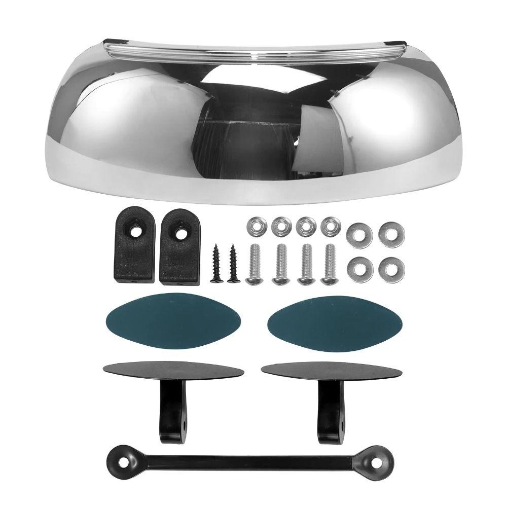 Blind Detection Motorcycle Rearview Mirror Clear Parabolic HD Convex Mirror Scooter