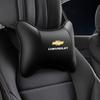 Car Leather Seat Headrest Neck Pillow Head Cushioning For Chevrolet Cruze Spark Captiva Suburban Camaro Malibu Silverado Tahoe