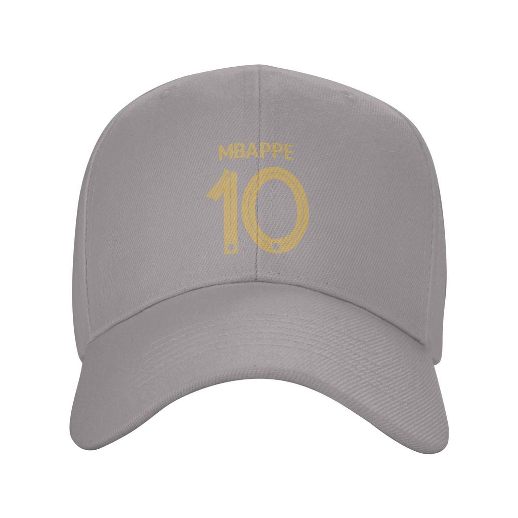 Personalized Mbappes 10 Football Baseball Cap Outdoor Women Unisex's Adjustable French KM Soccer Dad Hat Autumn