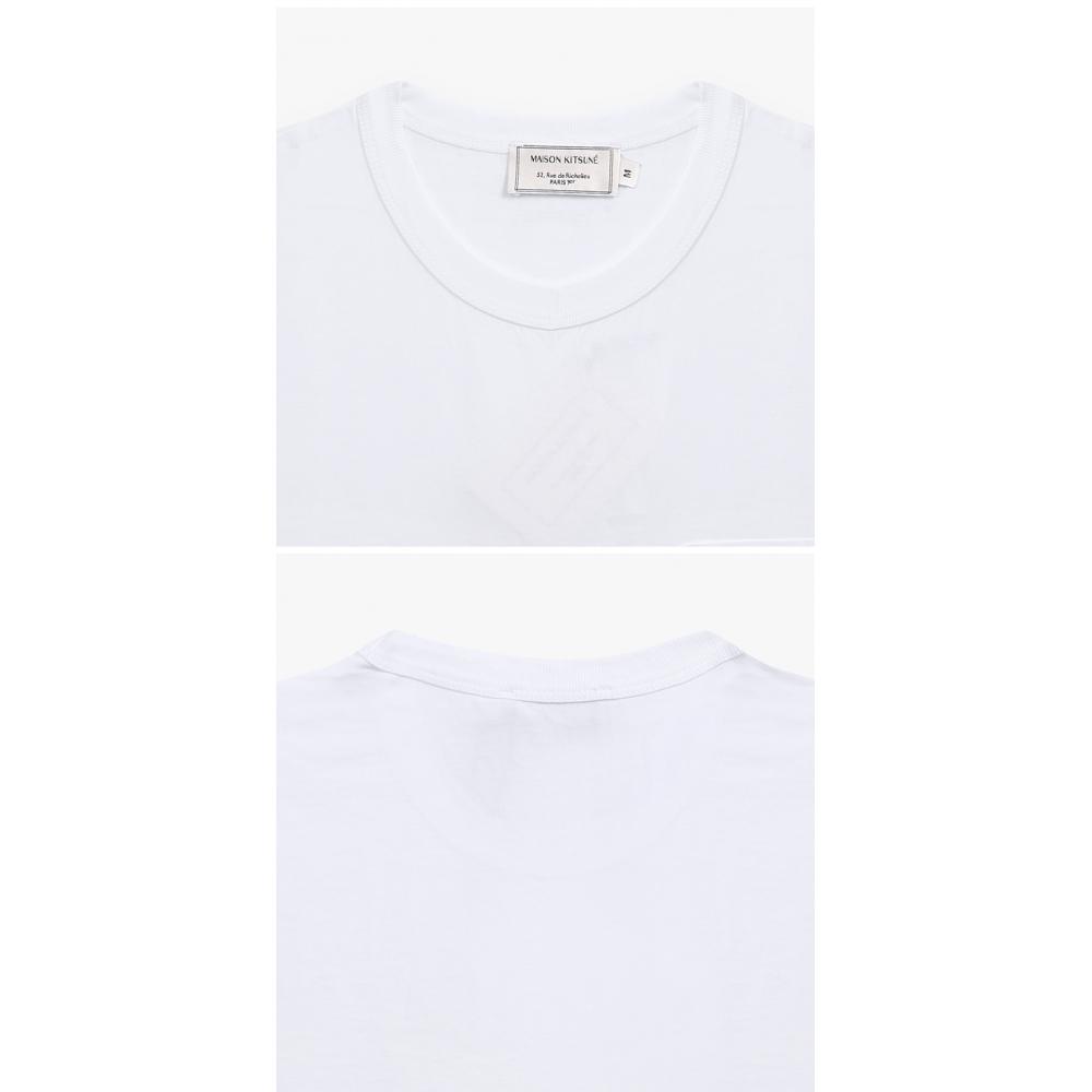 MaiSon KitSune Gm00116kj0008 P100 Profile Fox Patch Pocket Men S Short Sleeve Tee