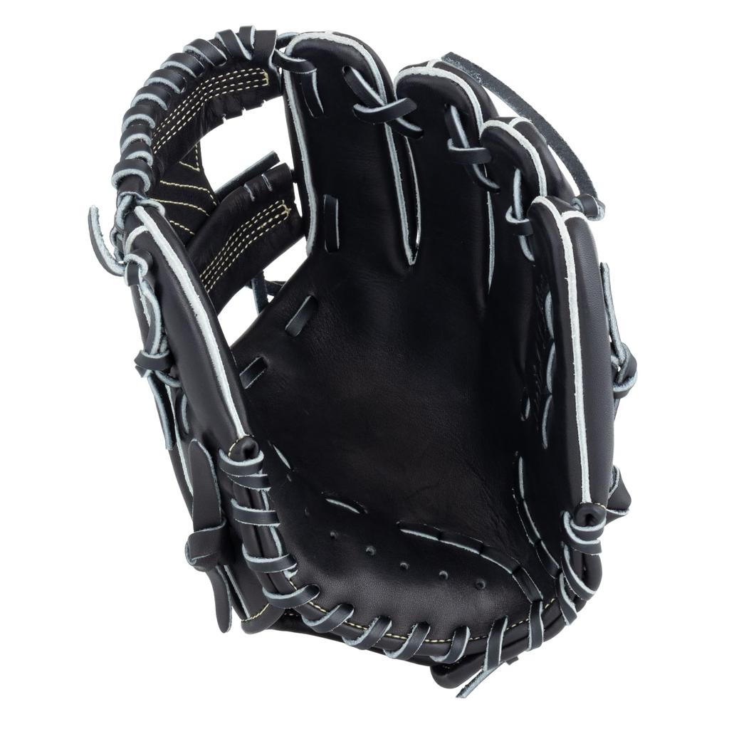 ZETT Neo Status Youth Softball Kenta Imamiya for Second and Size M heights BJG702600N Glove, Style, Shortstop, Right-Handed Throw, Black, (For