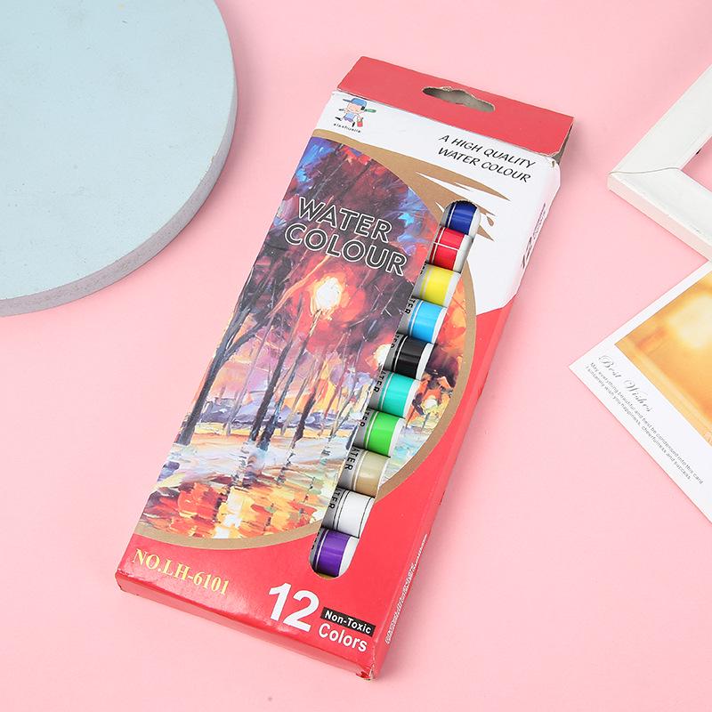 

12-Color Watercolor Painting & Graffiti Pigment Set