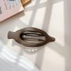Korean Oval Duckbill Hair Clip Women's Simple High-End Headwear Updo Accessory