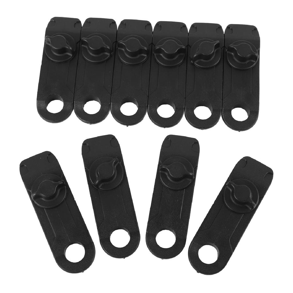 10pcs Tarp Clips Sturdy Plastic Heavy Duty Tent Clips Pool Cover Clips for Camping Awnings Canopies
