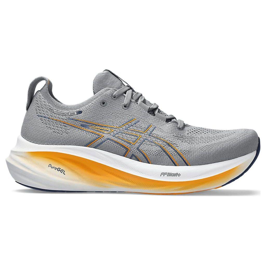 Asics Gel Nimbus 26 Sheet Rock Orange Men Sneakers Grey Thunder-Blue 1011B794-020