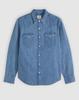 Levi's Barstow Western Denim Shirt Men's Long Sleeve US XL 85744-0125