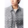 Peacebird Men's Gradient Denim Jacket