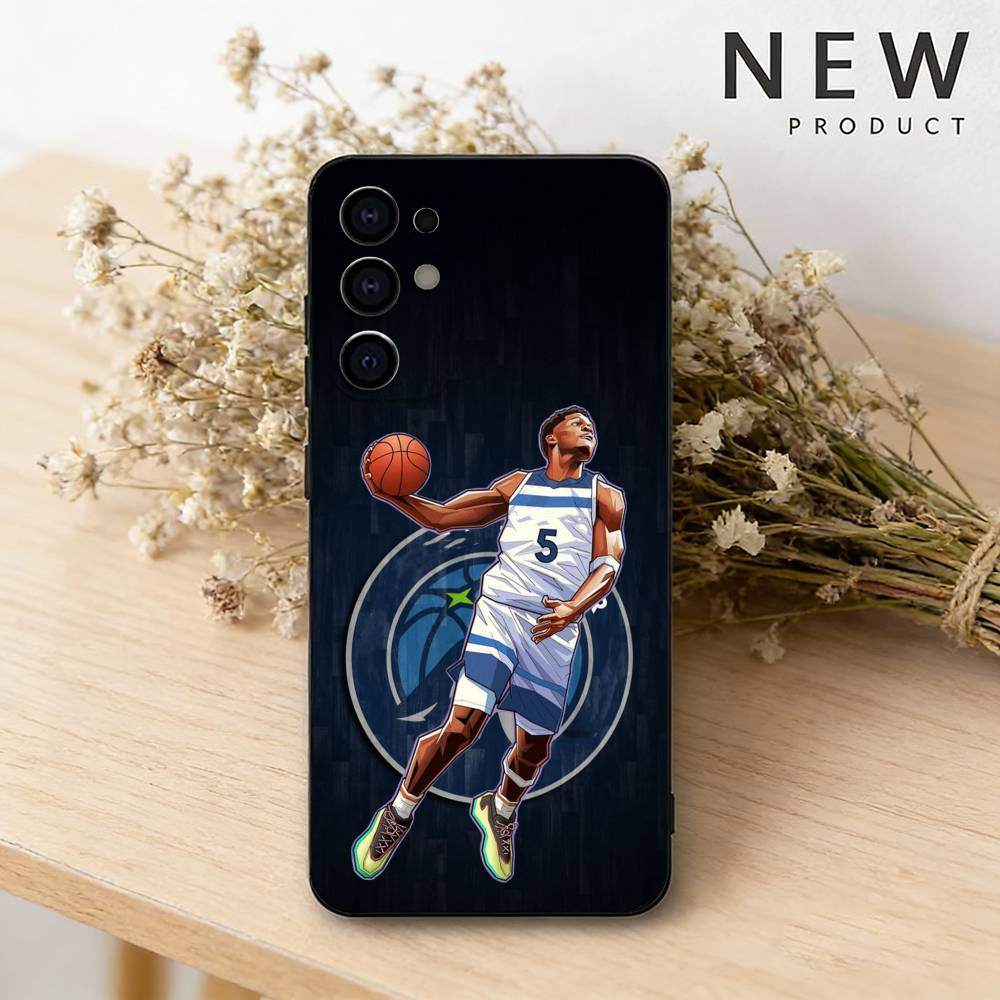 A-Anthony E-Edwards Antman  5  Phone Case For Samsung S26,25,24,23,22,21,20,30,Ultra,Plus,Fe,Lite Black Shell Samsung S25Plus