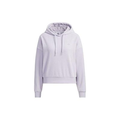 Originals Trefoil Solid Hoodie Pullover Women Sweatshirt Purple HY7284
