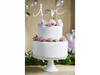 Topper Na Tort Love, Srebrny, 17 Cm, 1 Szt.