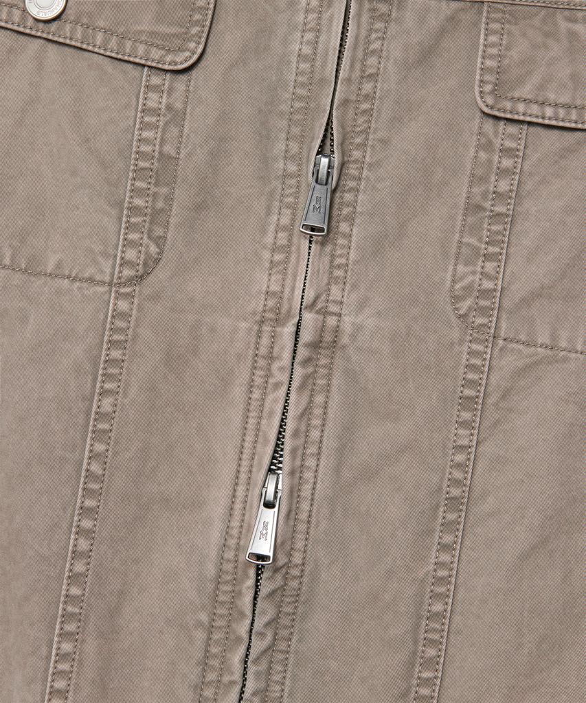 Nomanual Slash Trucker Jacket - Washed Charcoal