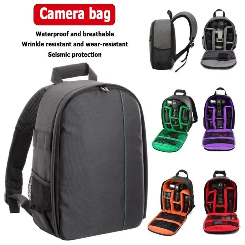 Wear Resistant Camera Bag Multi-functional Camera Lens Pouch Camera Storage Bag  Travel