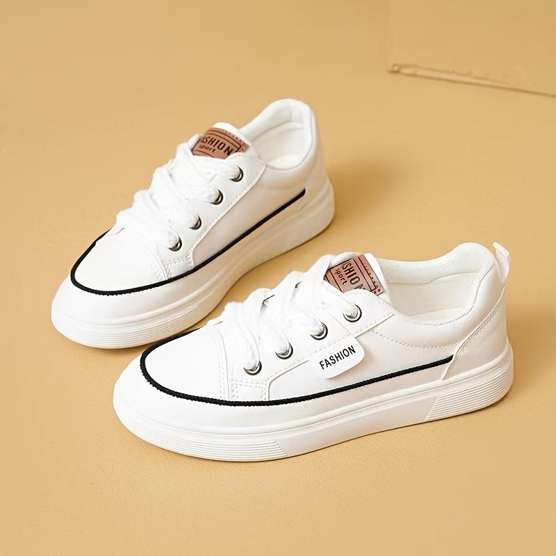 

[Красивые мягкие подошвы скейтборд обувь] Женские скейтборд обувь Повседневная студенческая обувь Удобные мягкие подошвы Красивые кроссовки для бега со всем 39 белый