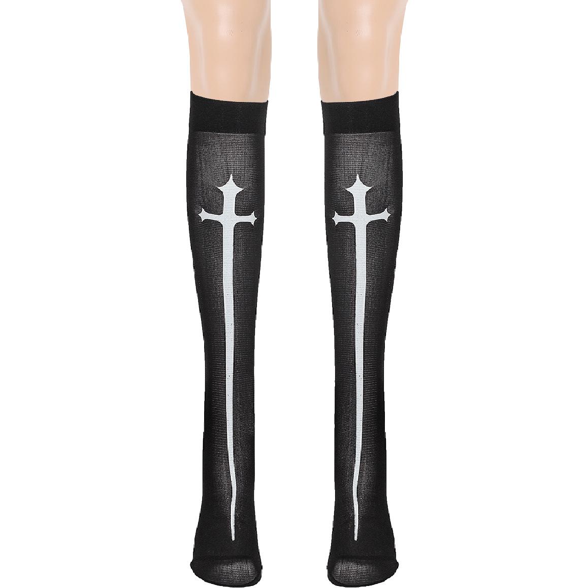 

Шкіряний костюм черниці на Хелловін зі штучної шкіри, панк-костюм черниці One Size