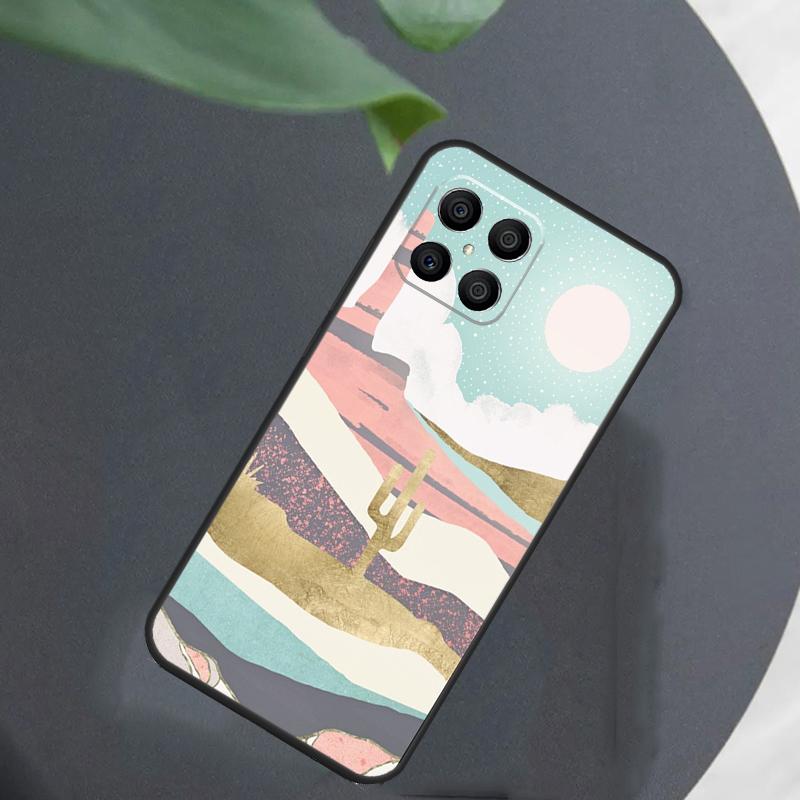 Plant Cactus Case For Huawei Honor 50 70 X7 X8 X9a P40 P30 Lite P50 P20 Pro PSmart Z Nova 5T Back Cover