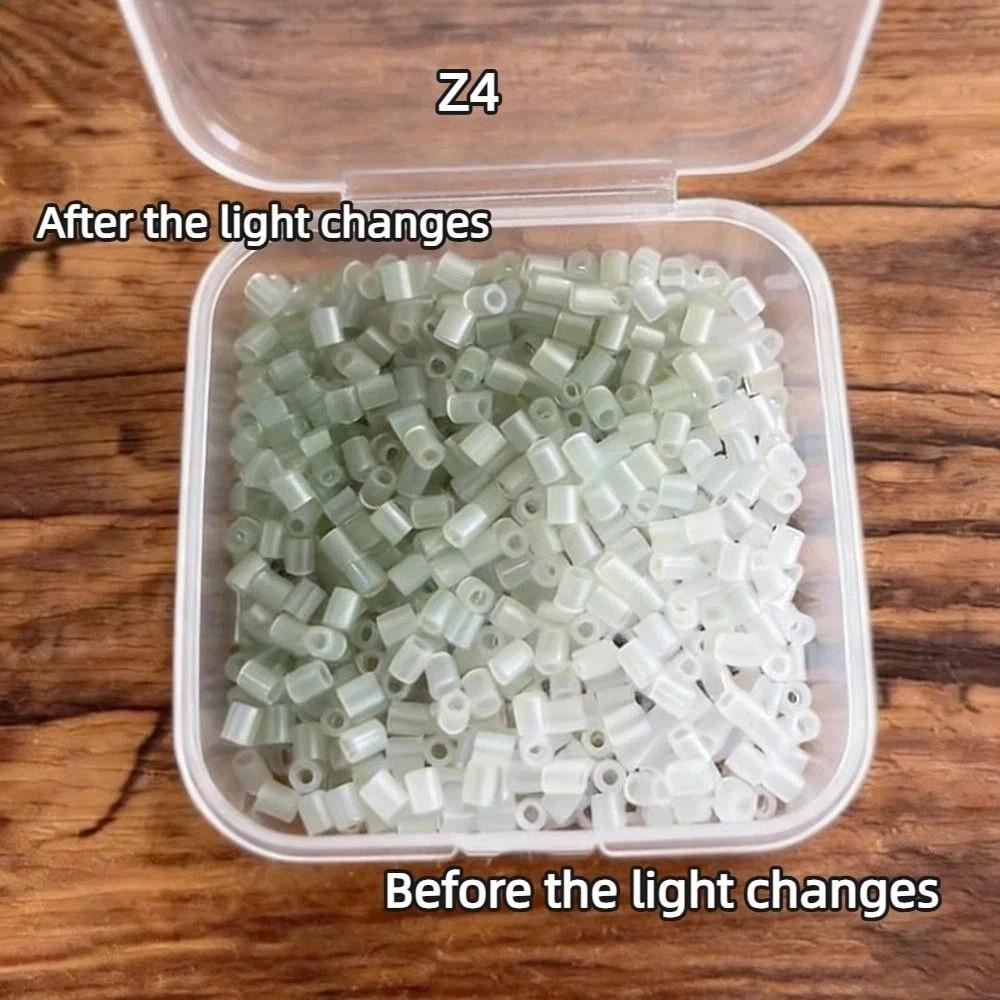 5/8 Colors Perler Beads Temperature Change Melting Beads Puzzles Pixel Art Hama Beads Gifts