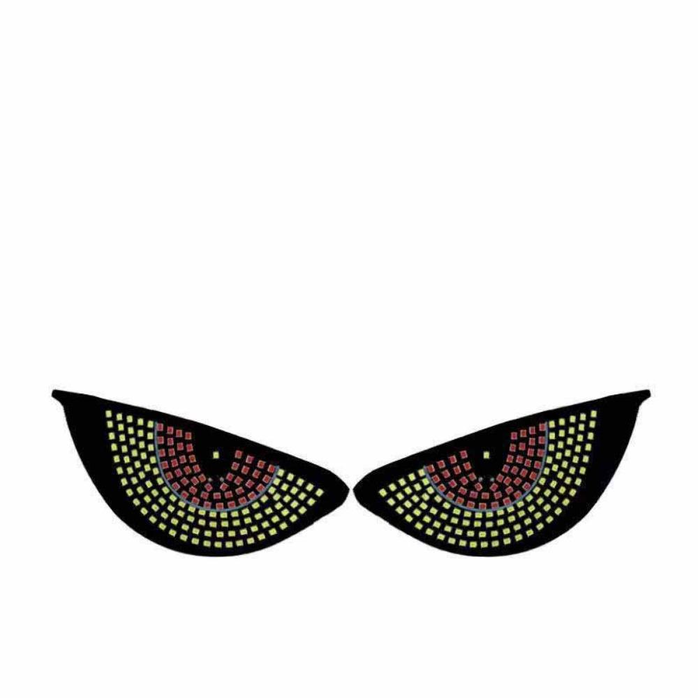 

2 шт. Универсальные автомобильные фары-глаза, дизайн «Дьявольский глаз», сигнальные огни для транспортных средств, аксессуары для грузовиков Style6