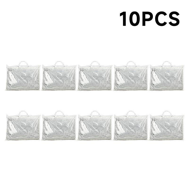 Transparent PVC packaging bags portable bedding blanket packaging pillowcase storage bag