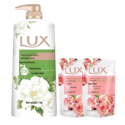 Mugwort Camellia Scent Refreshing Shower Gel Value Pack