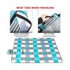 200 X 200cm Picnic Blanket, Waterproof Portable Foldable Blanket, Sand Control Outdoor Beach Mat with Handles for Camping, Beach and Picnic