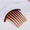6pcs Updo Hair Accessories Set, 7-Tooth Twist Comb Hairpin, Hair Stick for Easy Hair Styling, Black + Brown