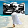 Ultra-Soft Beach Towel with 007 James Bond Theme,Ideal for Pool - Camping, Diving - Perfect Travel Essential, Vibrant Beach Towel.