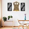 Metal Wall Hanging God Tirupati Balaji | Sri Venkateswara Idol | venkateshwara Swamy Idol | Spiritual Home Decor | Gifts Statue