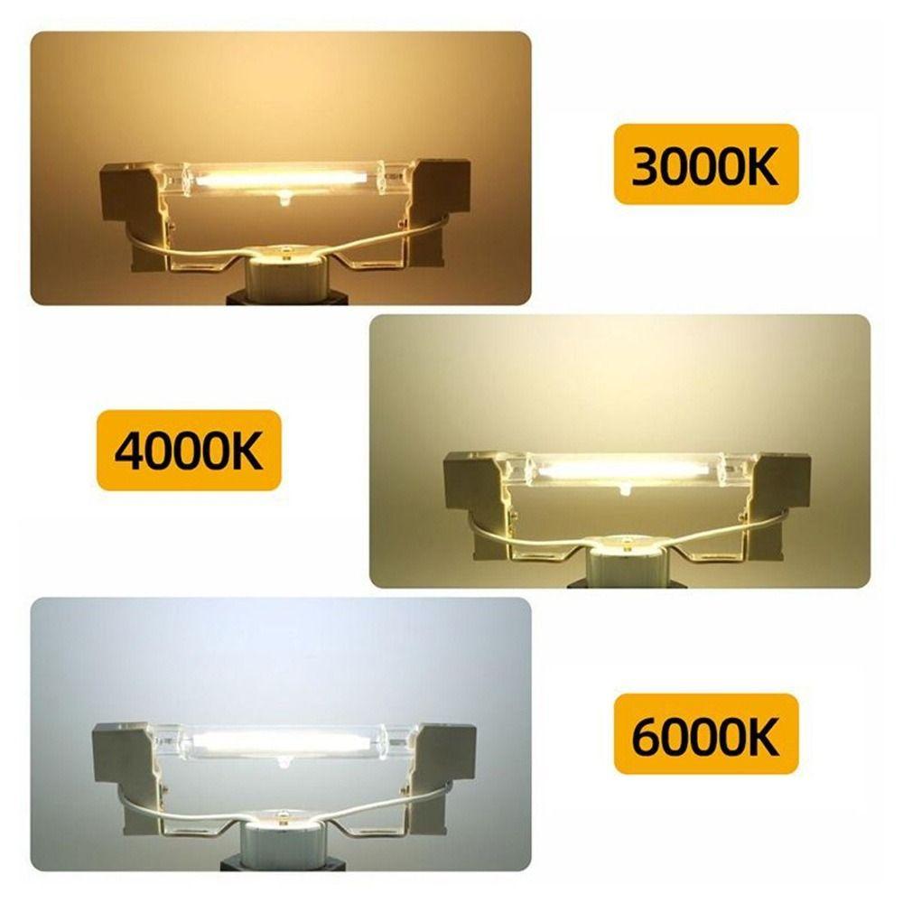 Home Decor Replace R7S Lamp Tube Dimmable 110v/220v COB Tube Bulb 360 Glow Restaurant