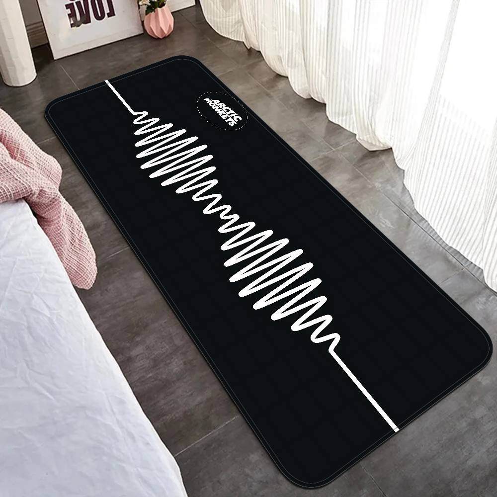 Vintage A-Arctic M-Monkeys Rock Band Room Mats Cheaper Anti-slip Modern Living Room Balcony Printed Welcome Rug