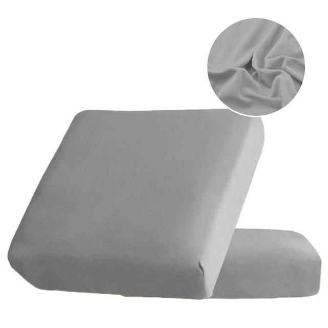 Soft Elastic Sofa Seat Cushion Covers Pure Couch Slipcovers Furniture Protector for Home Living Room Banquet Thin Sofa Covers