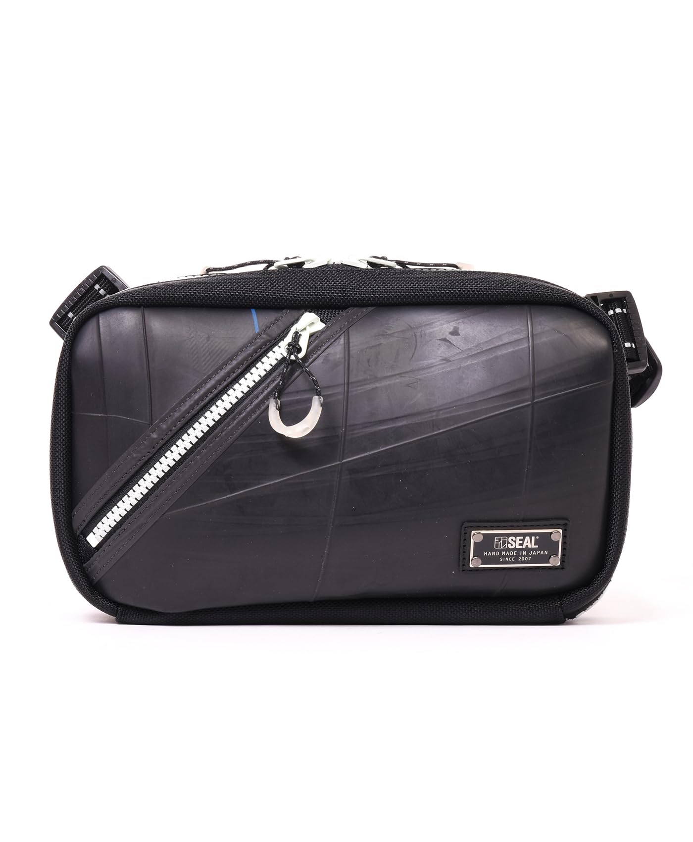 

SEAL Organizer Shoulder Bag Mini Shoulder Bag Small Sacoche Crossbody Bag Shoulder Bag Waterproof Reflective Material Men s PS-208LU чорний
