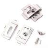 10 Pack Stainless Steel Sink Clips Kit Silver Undermount Sink Brackets Hardware Clips for Kitchen or Bathroom Sinks
