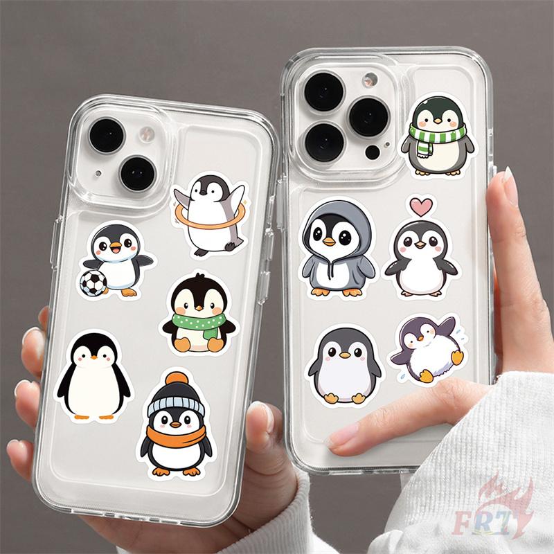 500Pcs/Roll Q Funny Penguins Series 02 Kids Rewards Stickers - DIY Scrapbooks Album Decor Sealing Label Decals