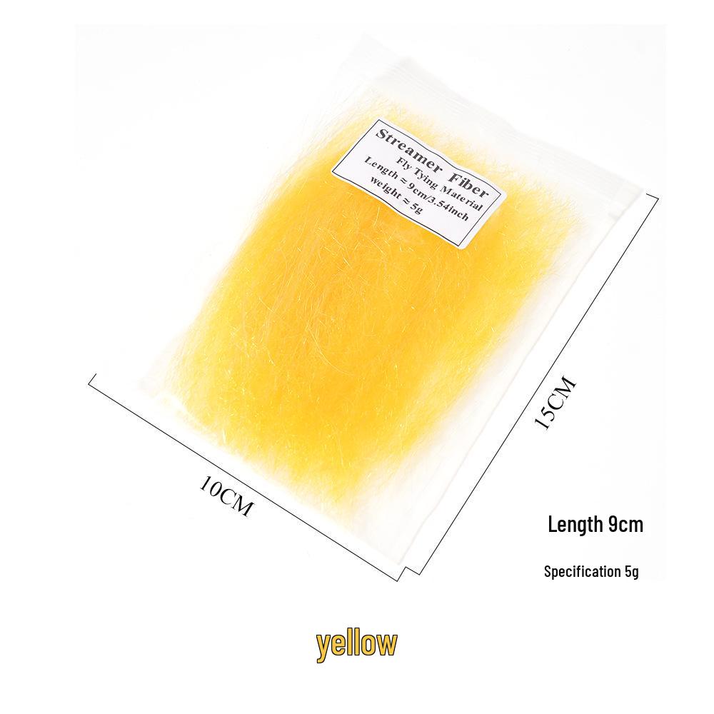 Combed Ice Silk Fiber Fly Fishing Jig Head & Nymph Tying Material