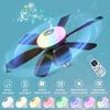 2025 Modern Minimalist Ceiling Fan Light: Integrated Fan and Chandelier for Bedroom