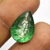 Natural Loose Gemstone High Quality Certified Green Emerald 6.80 Ct Pear Cut
